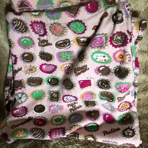 NICK&NORA SWEETS PJS, RARE PLUS SZ3X, EUC, SWEETS THROUGHOUT, JERSEYW/GLITTER… - Picture 14 of 15